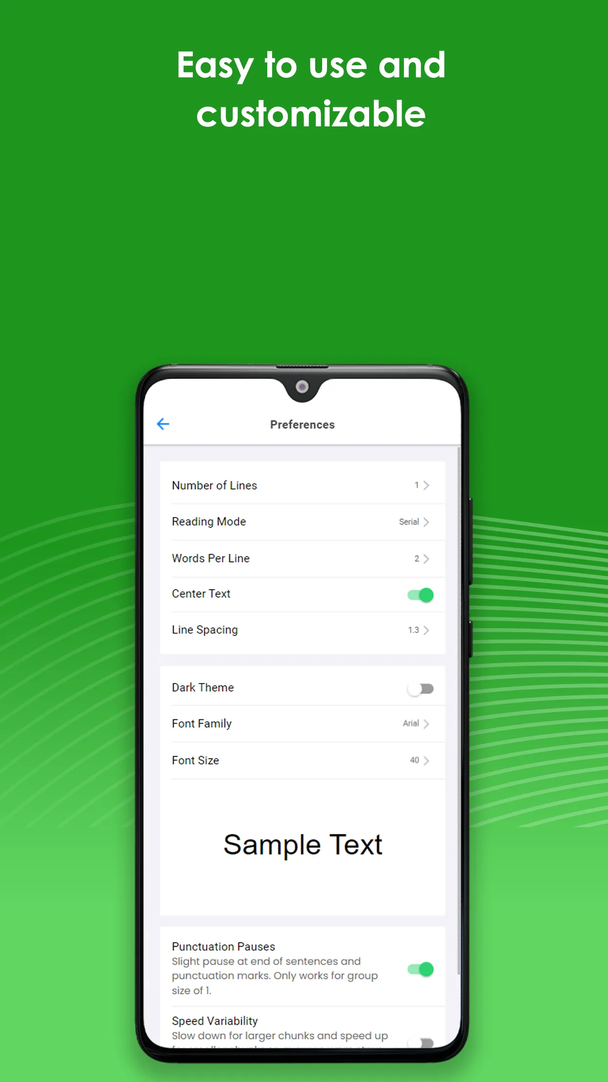 Spreeder - Speed Reading | Indus Appstore | Screenshot