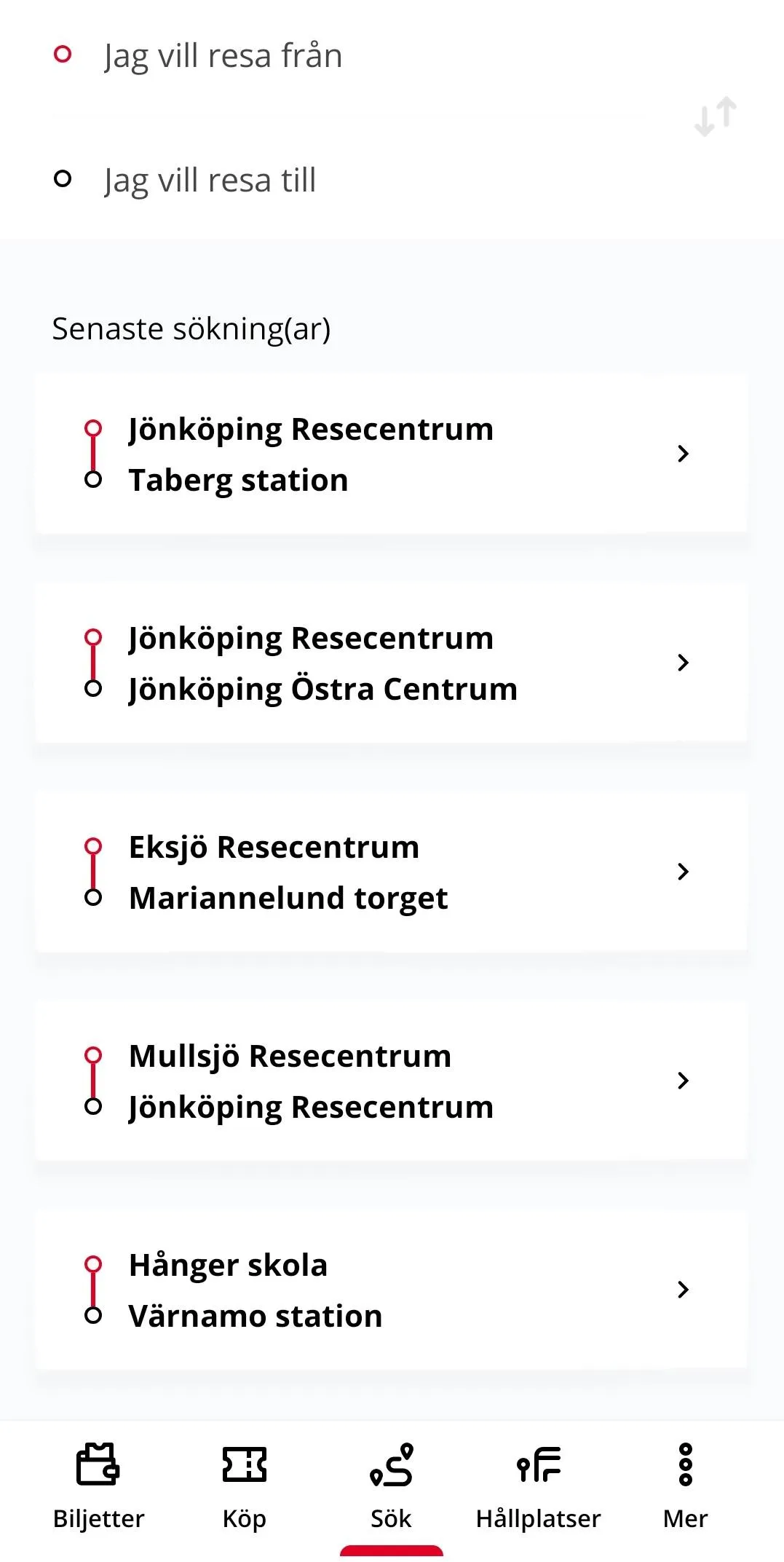 Jönköpings Länstrafik | Indus Appstore | Screenshot