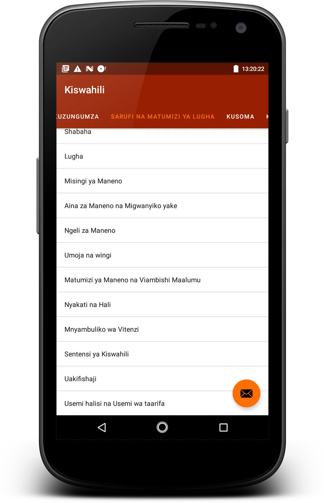 Kiswahili Lugha Form 1-4 | Indus Appstore | Screenshot