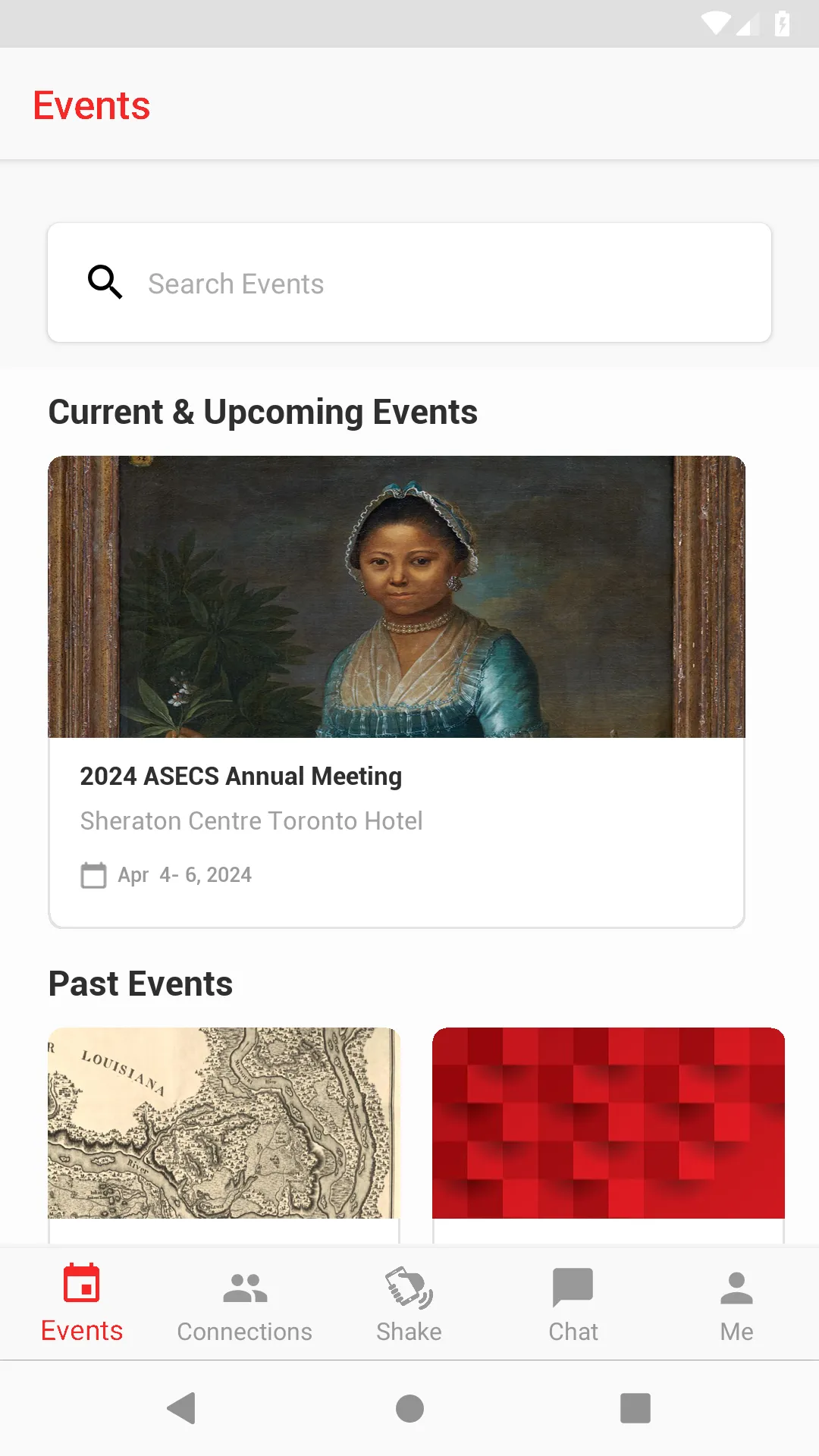 ASECS Annual Meeting | Indus Appstore | Screenshot