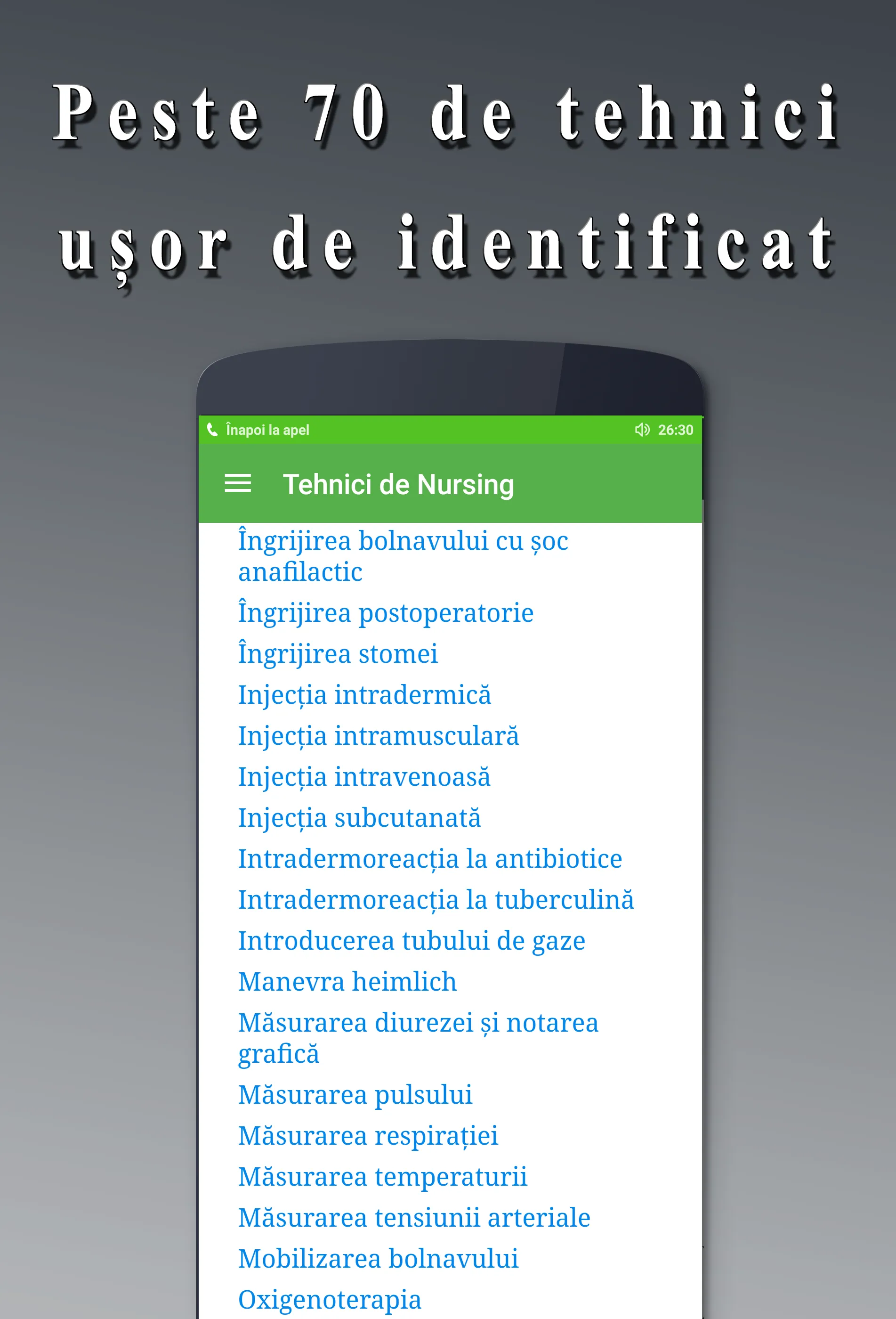 Tehnici de nursing | Indus Appstore | Screenshot