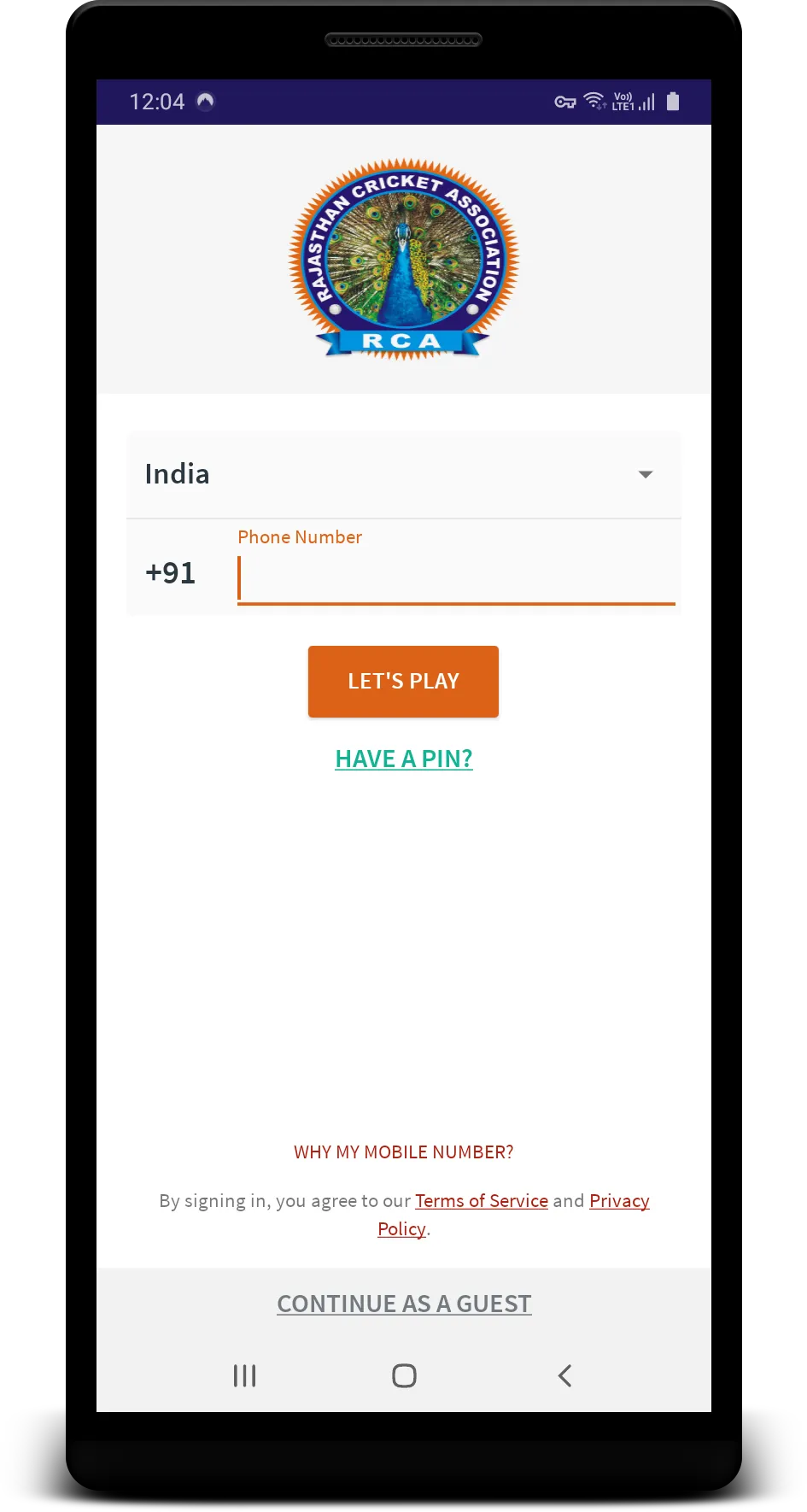 Rajasthan Cricket Association | Indus Appstore | Screenshot