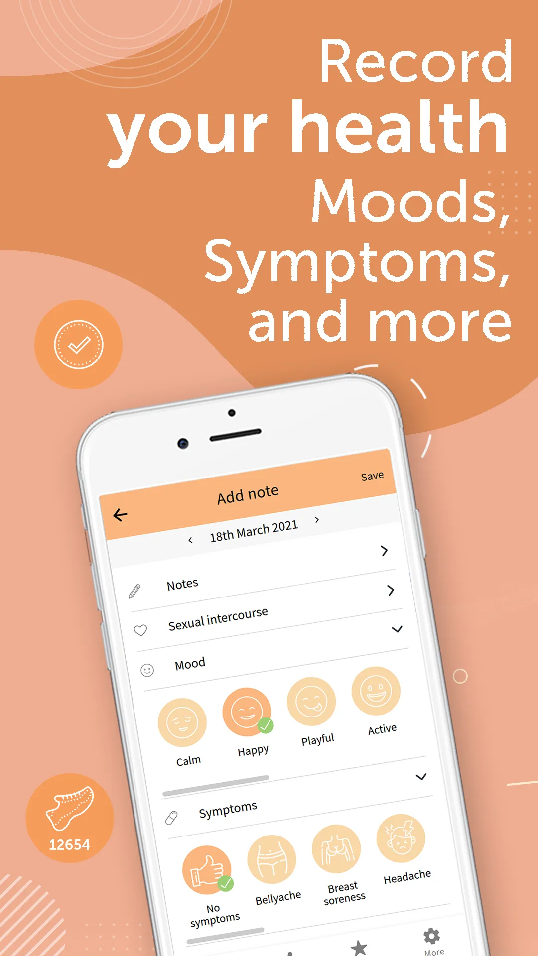 Period Tracker & Pill Reminder | Indus Appstore | Screenshot