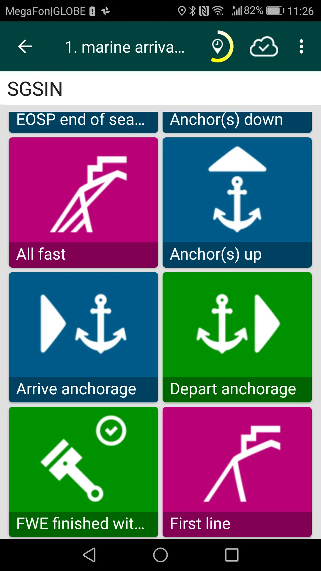 arl Marine Timesheet | Indus Appstore | Screenshot