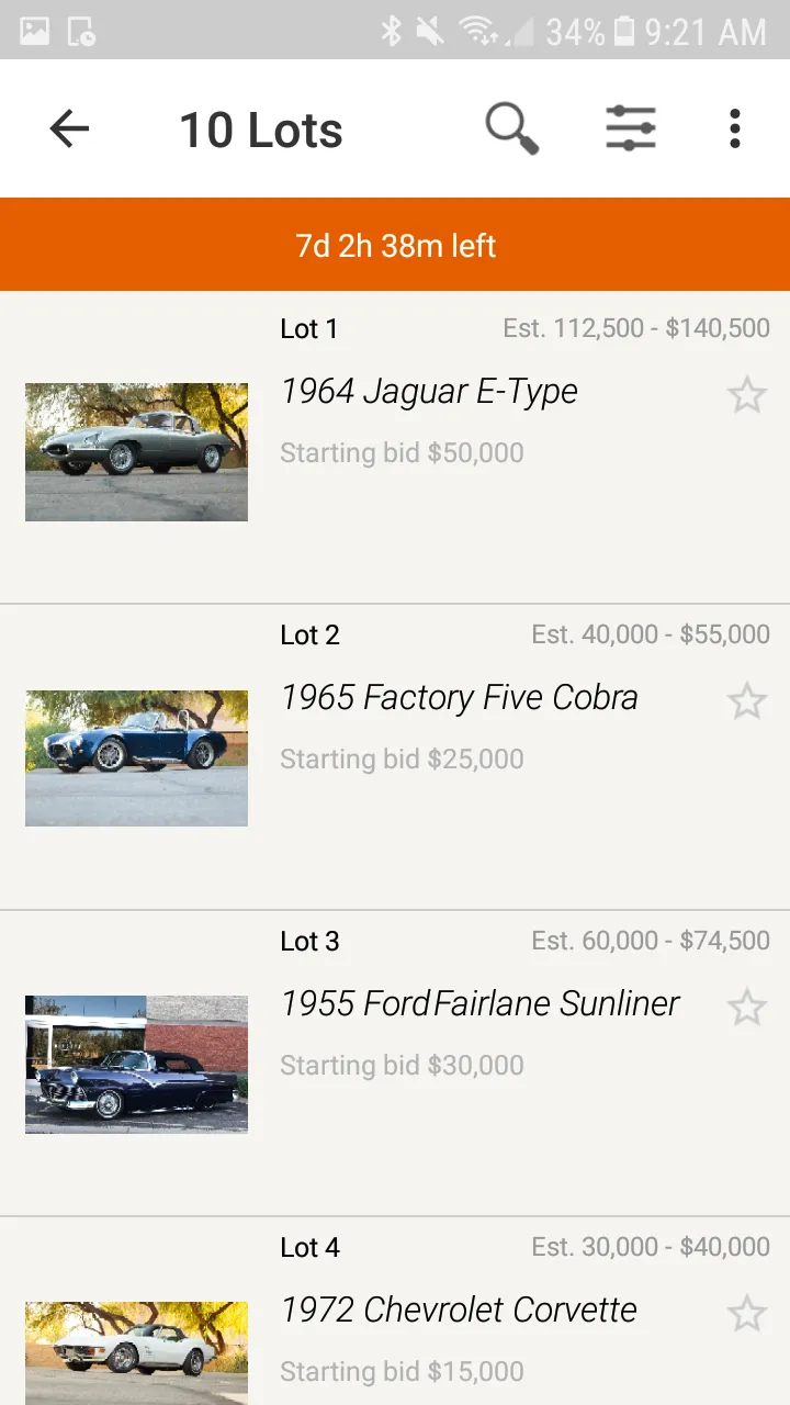 Motorious Online Auctions | Indus Appstore | Screenshot