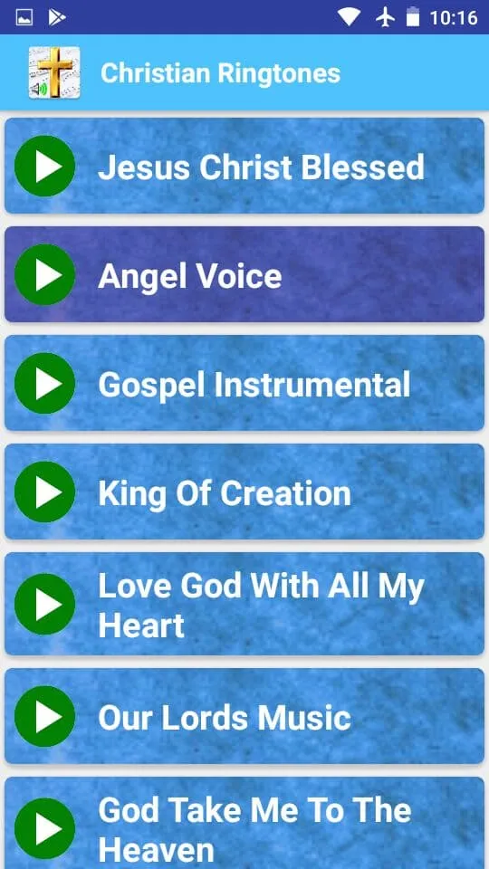 Christian Ringtones | Indus Appstore | Screenshot