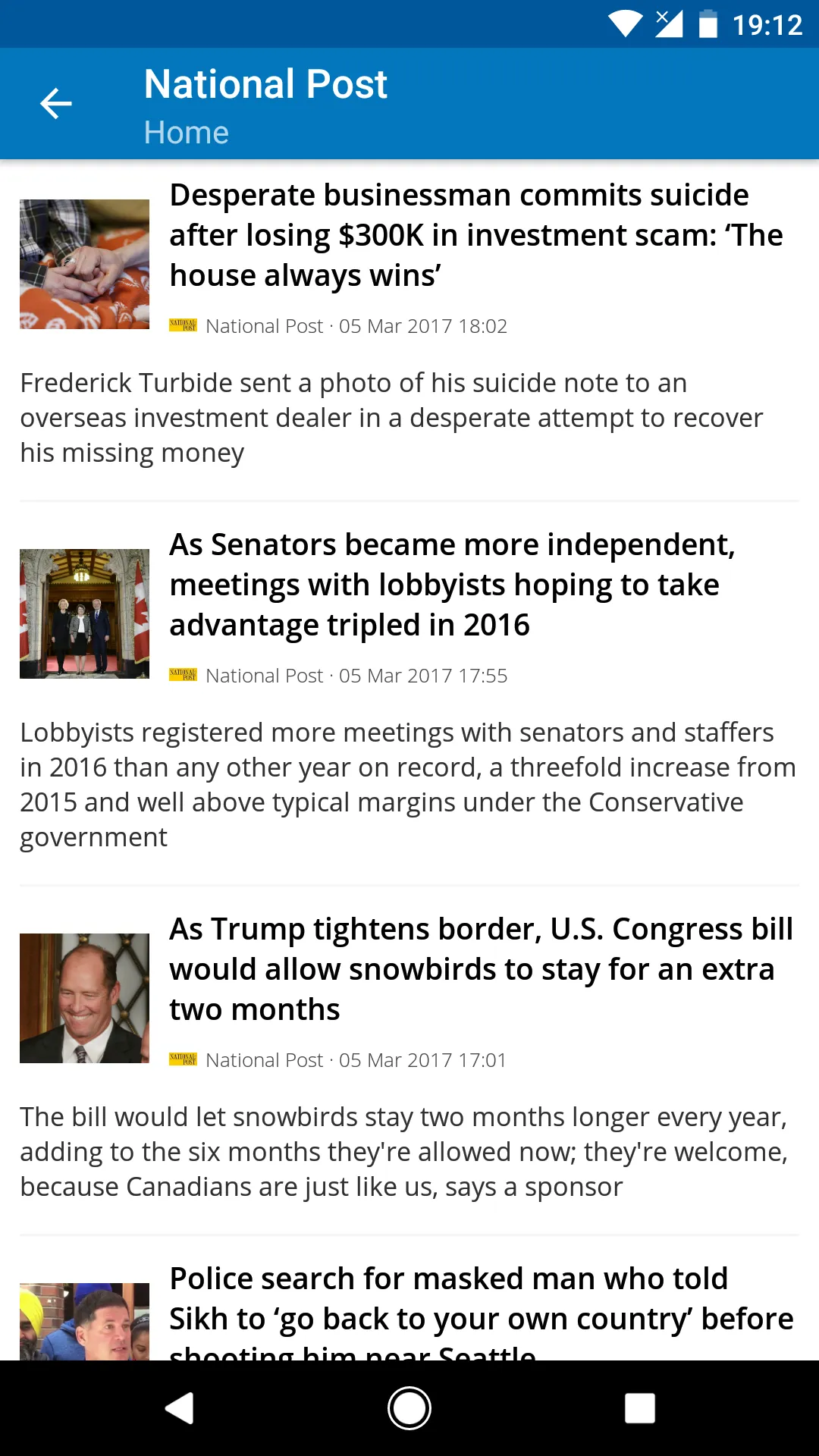 Canada News | Indus Appstore | Screenshot