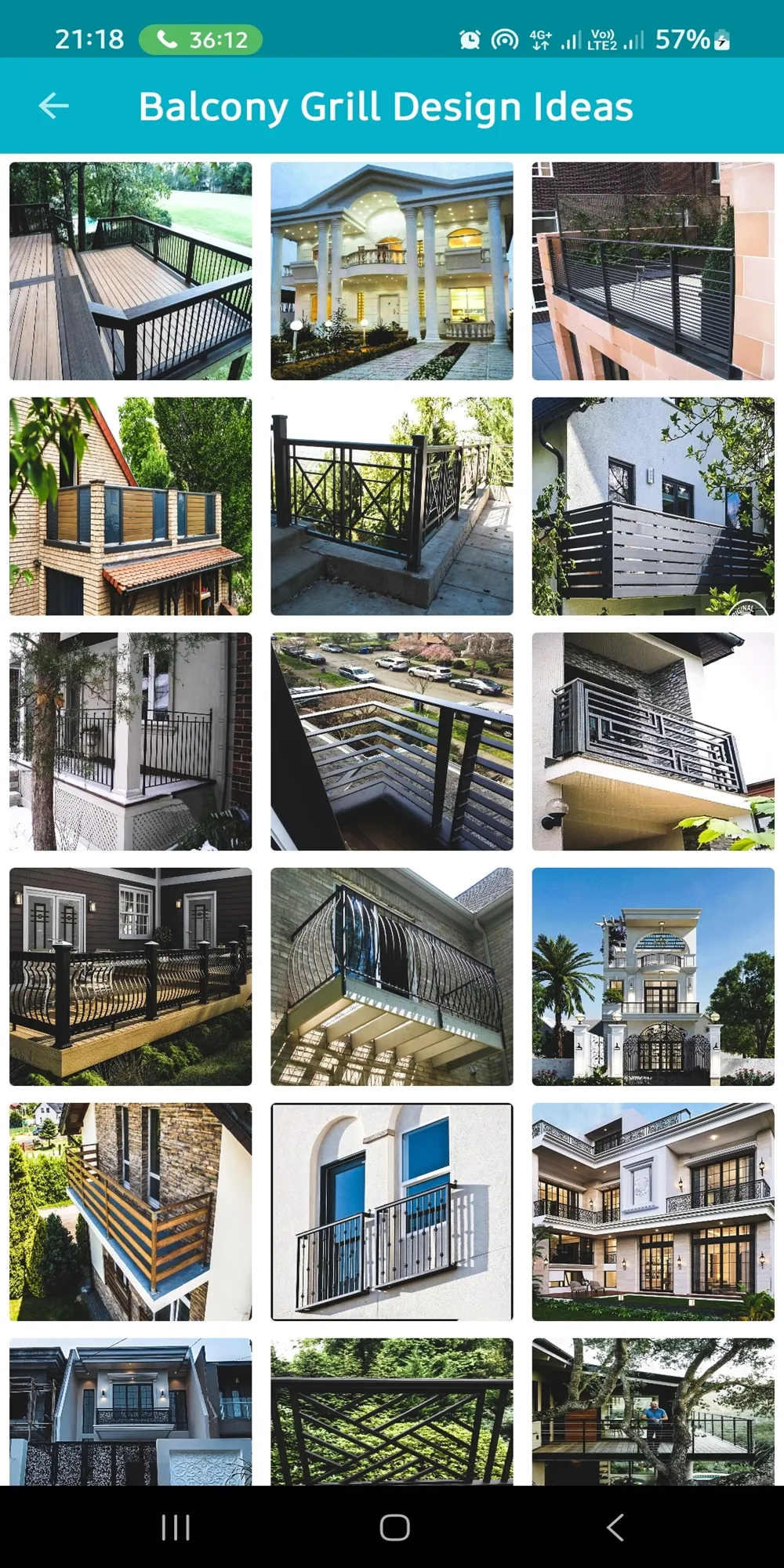 Balcony Grill Design Ideas | Indus Appstore | Screenshot