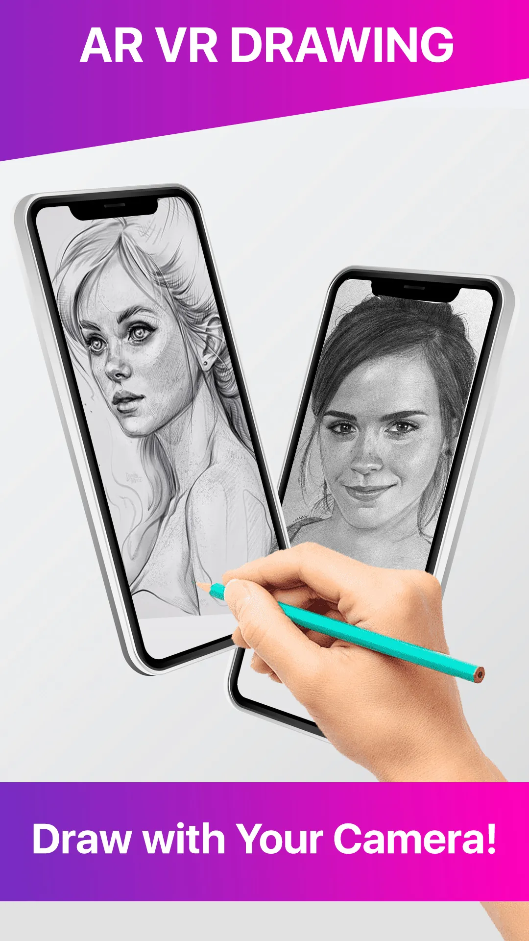 AR Drawing Realistic Face | Indus Appstore | Screenshot