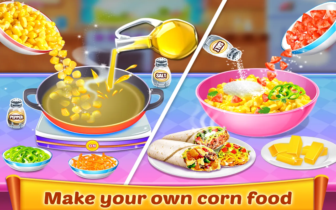 Sweet Corn Food Game | Indus Appstore | Screenshot