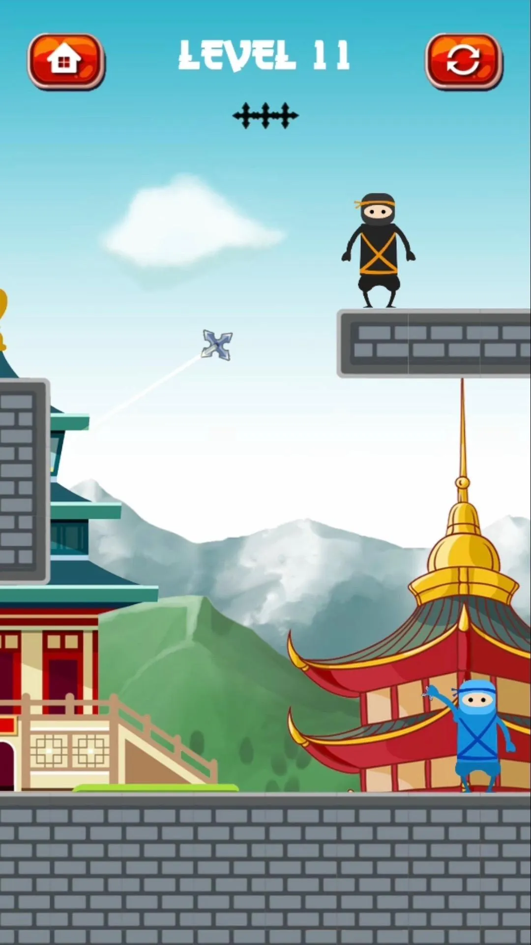 Mr. Ninja Star | Indus Appstore | Screenshot