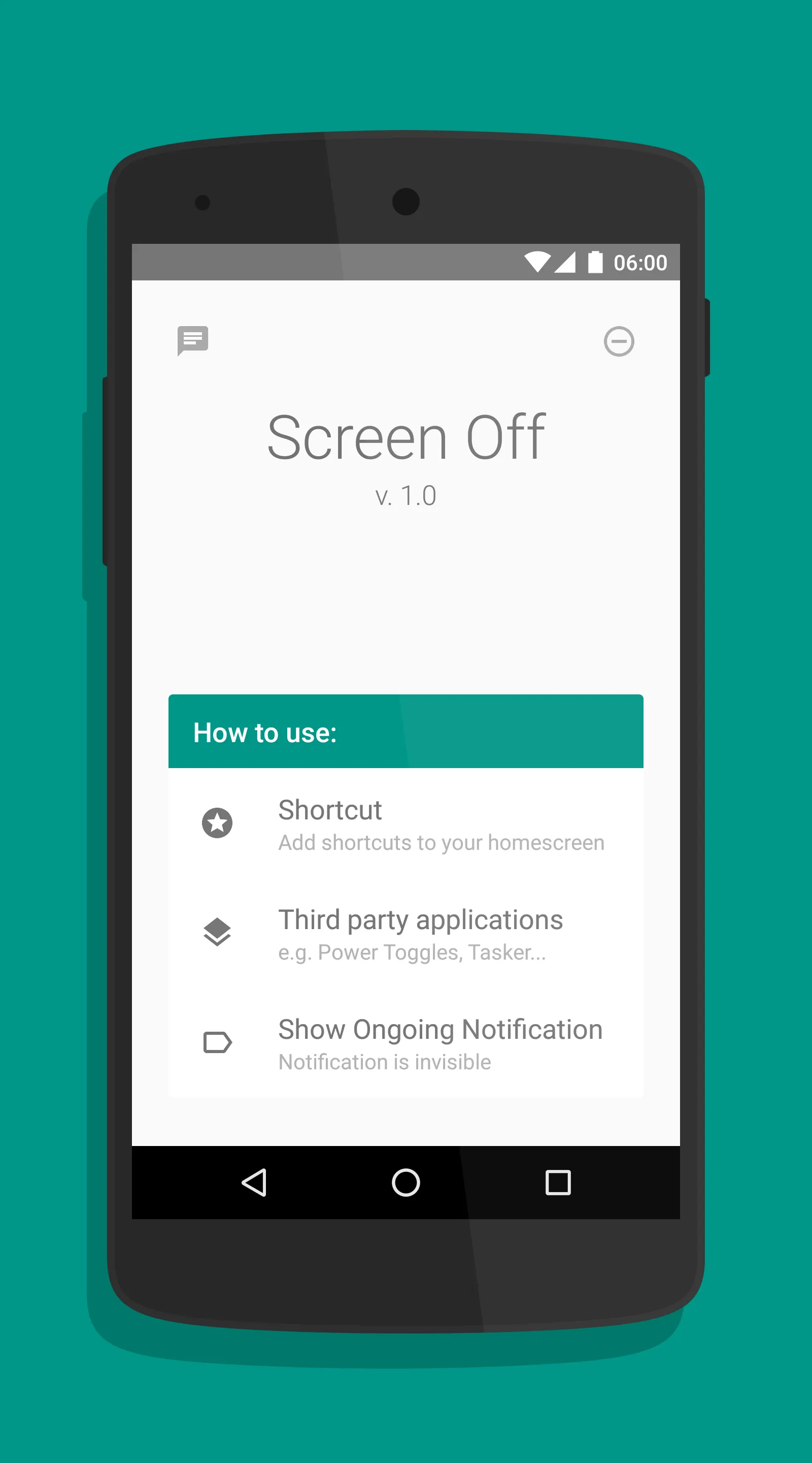 Screen Off | Indus Appstore | Screenshot