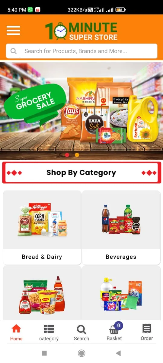 10 minute super store | Indus Appstore | Screenshot