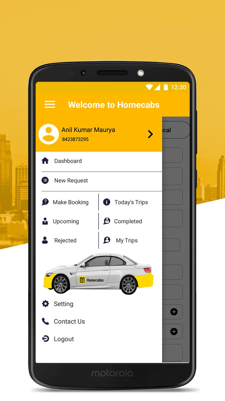 Homecabs Employee's | Indus Appstore | Screenshot