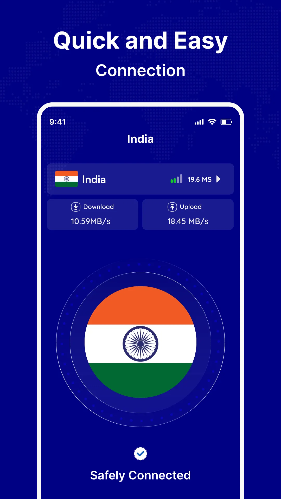 Indian VPN - Get Indian IP | Indus Appstore | Screenshot