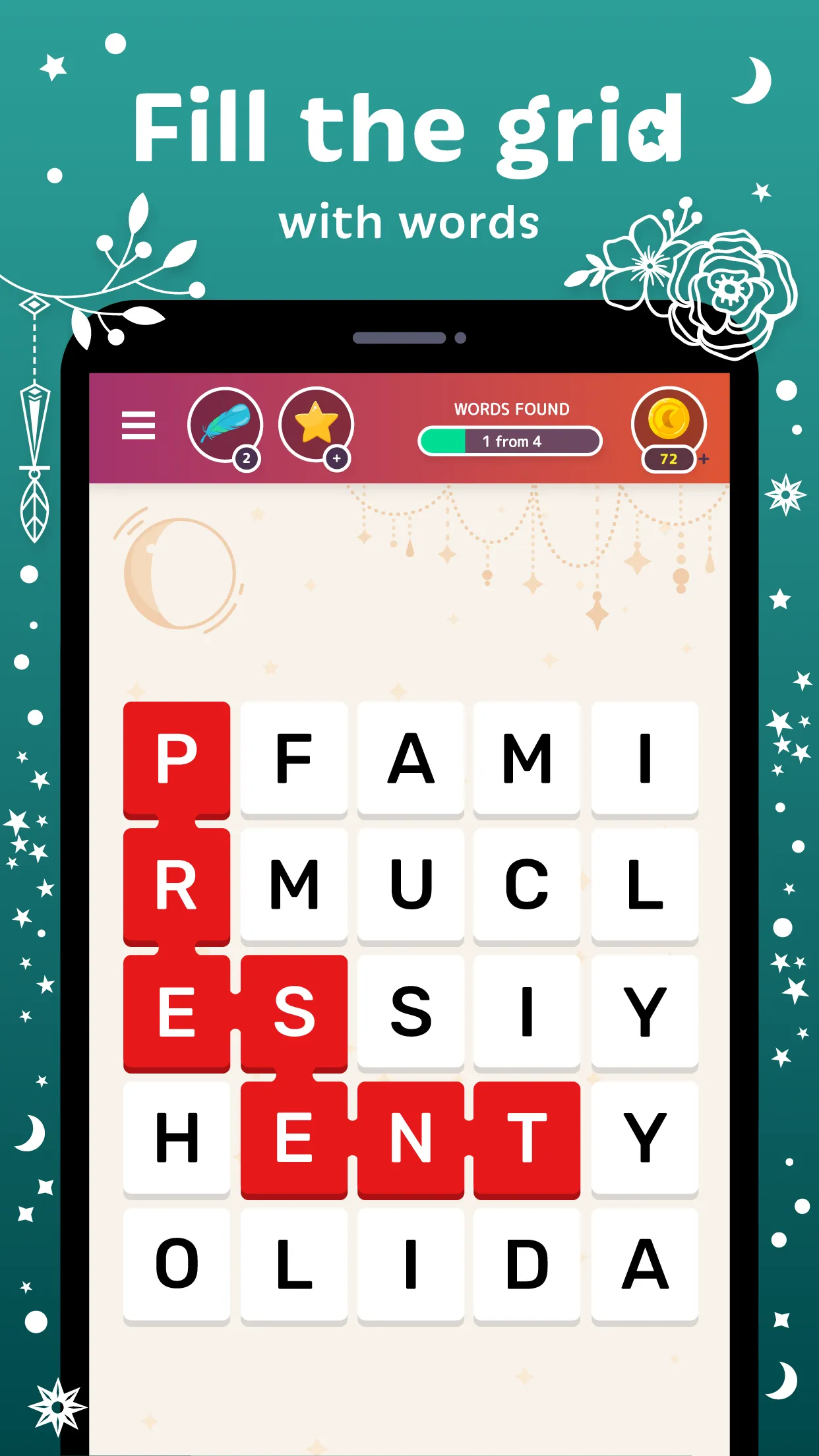 Word Catcher: Word Search | Indus Appstore | Screenshot