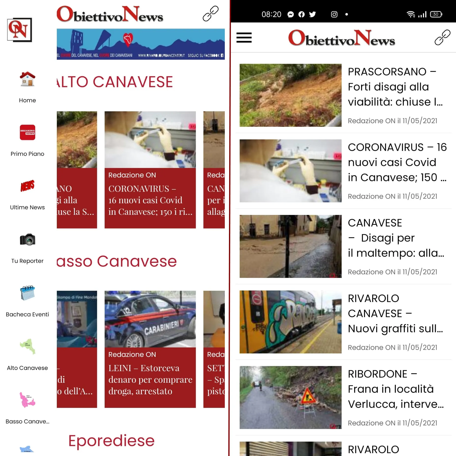 ON ObiettivoNews | Indus Appstore | Screenshot