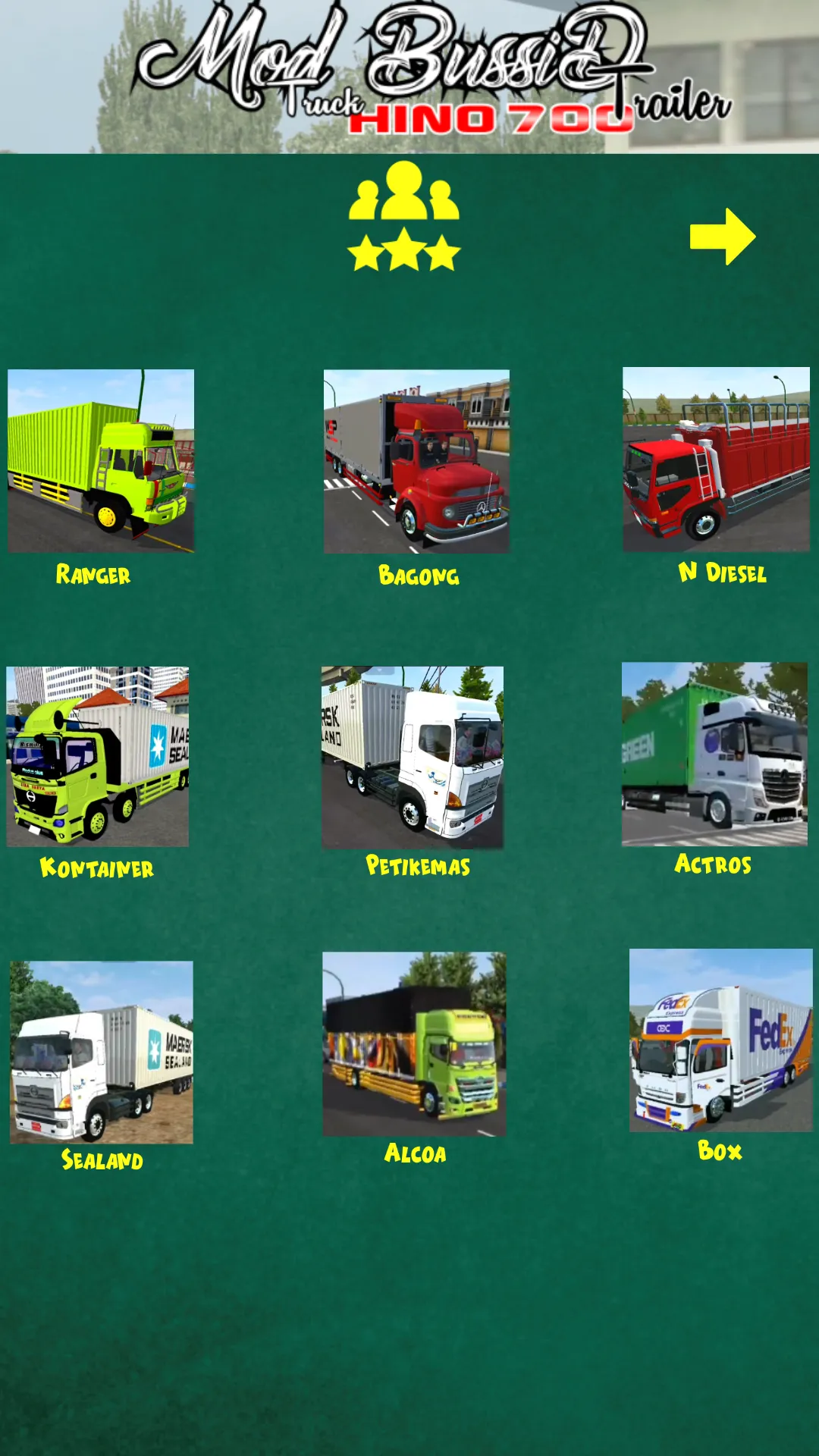 Mod Bussid Truck 700 Trailer | Indus Appstore | Screenshot