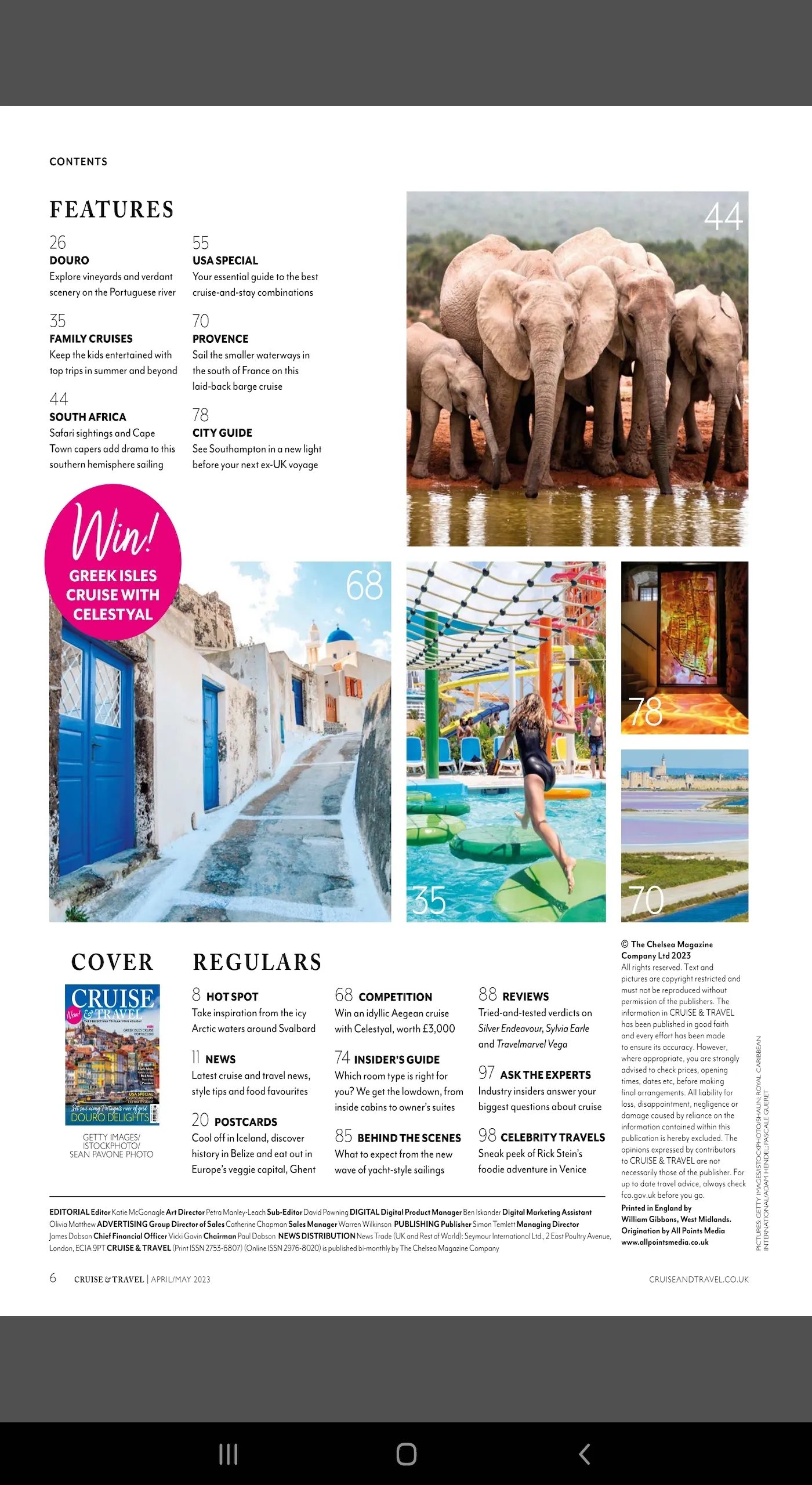 Cruise & Travel Magazine | Indus Appstore | Screenshot