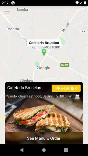 Cafetería Bruselas | Indus Appstore | Screenshot