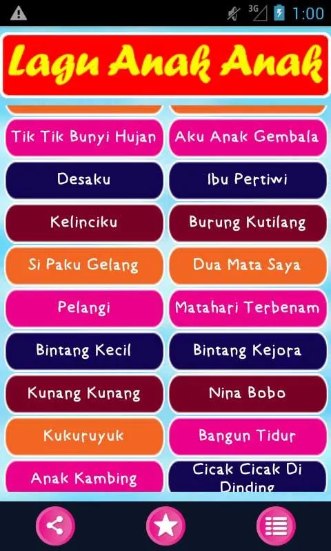 Lagu Anak Anak Indonesia Offli | Indus Appstore | Screenshot