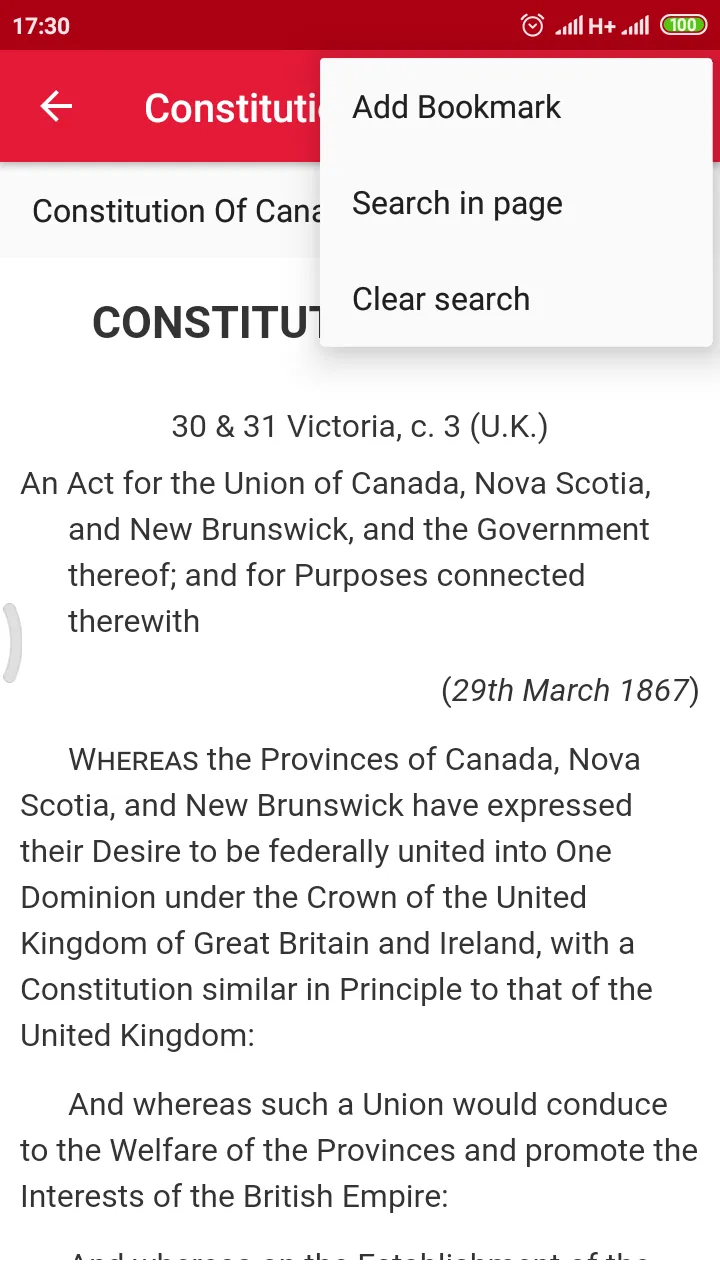 All Canadian Laws | Indus Appstore | Screenshot