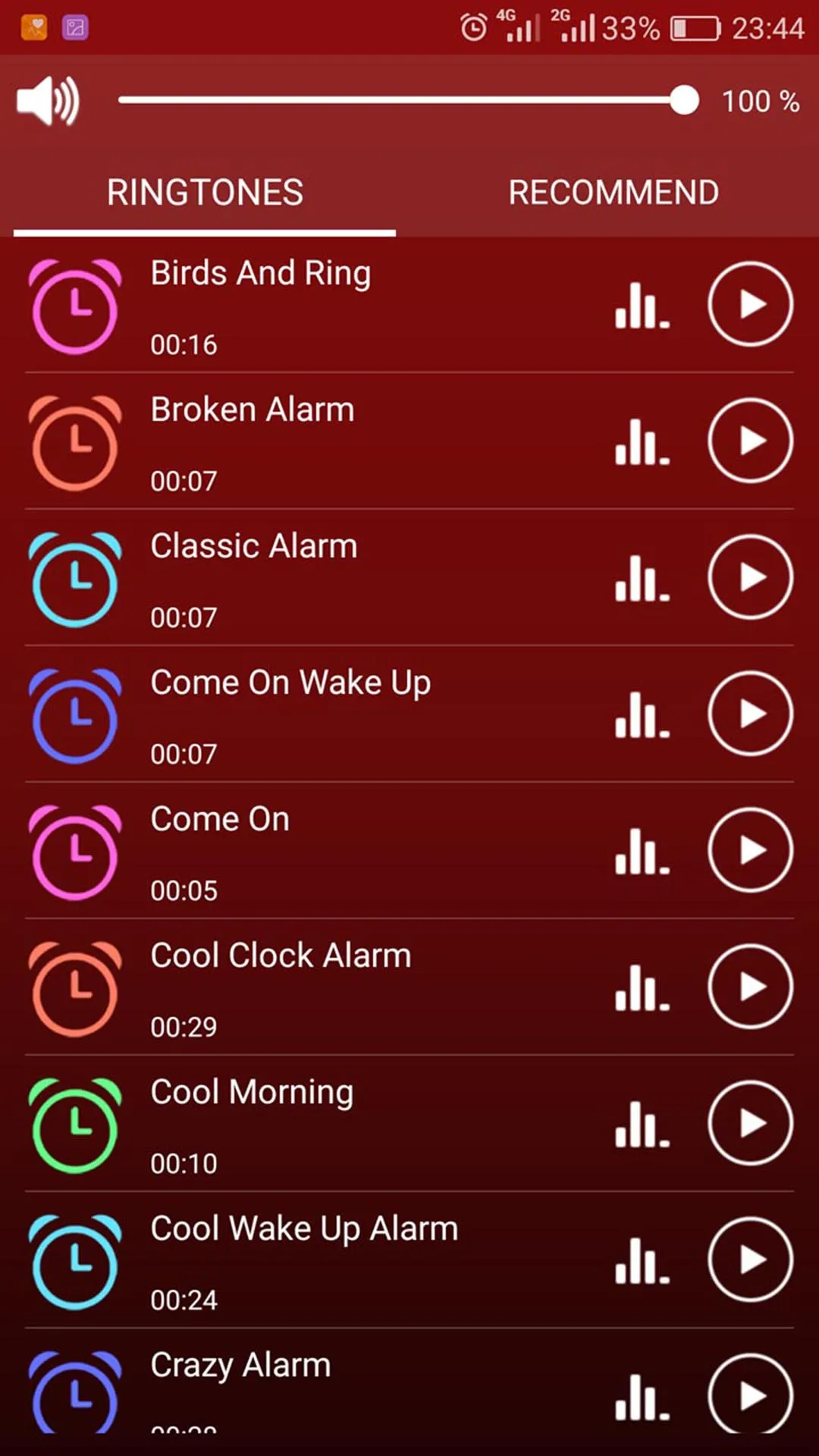 Funny Alarm Clock Ringtones | Indus Appstore | Screenshot