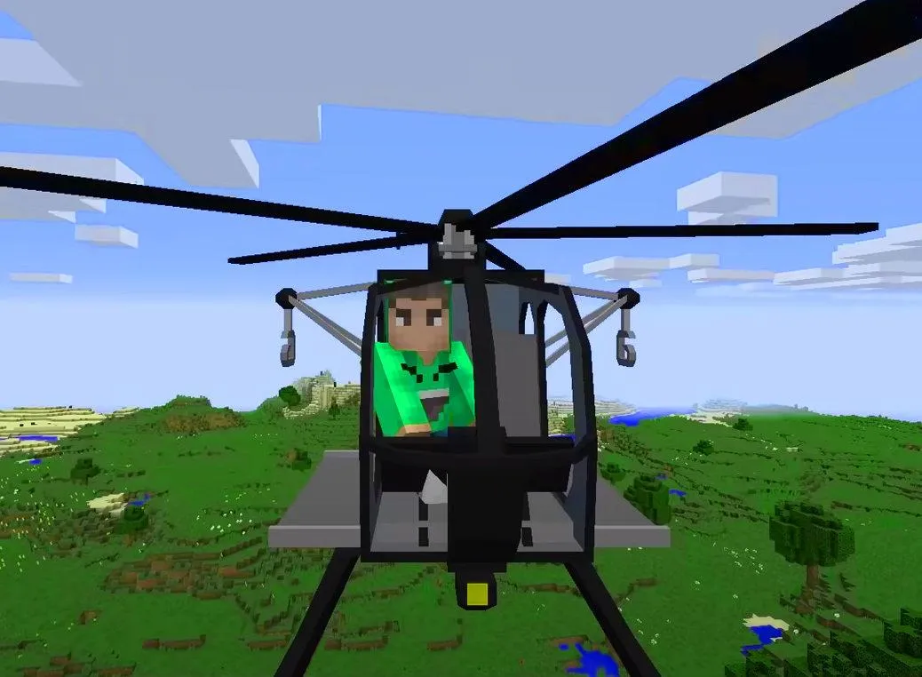 Helicopters Mod Addon for mcpe | Indus Appstore | Screenshot