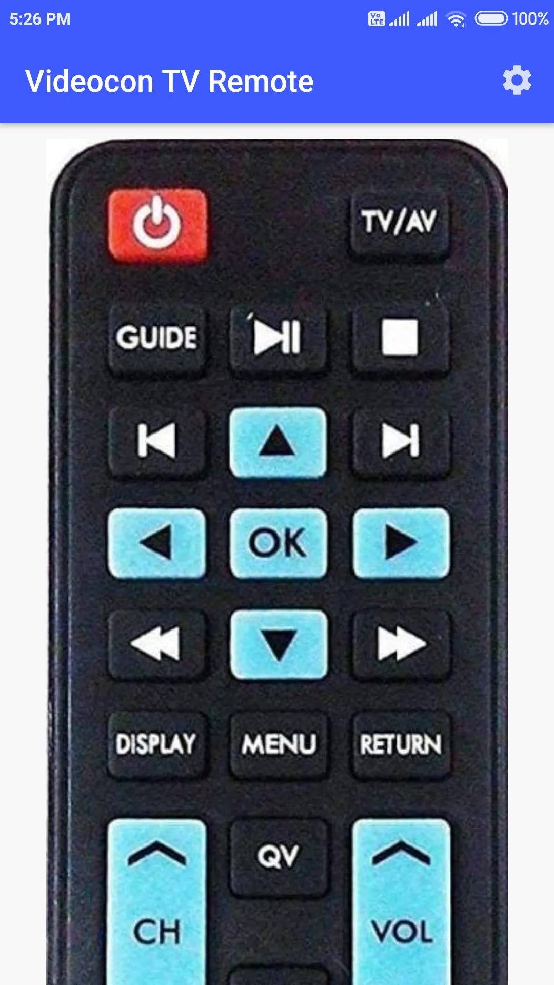 AllinOne TV Remote IR | Indus Appstore | Screenshot