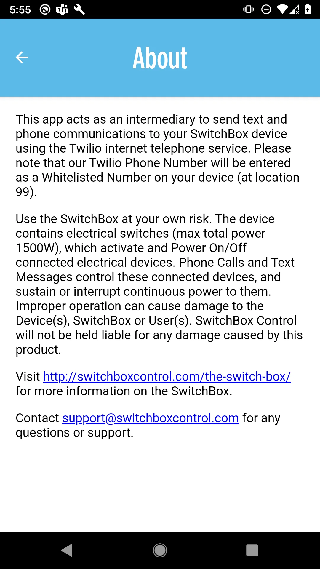 SwitchBox | Indus Appstore | Screenshot