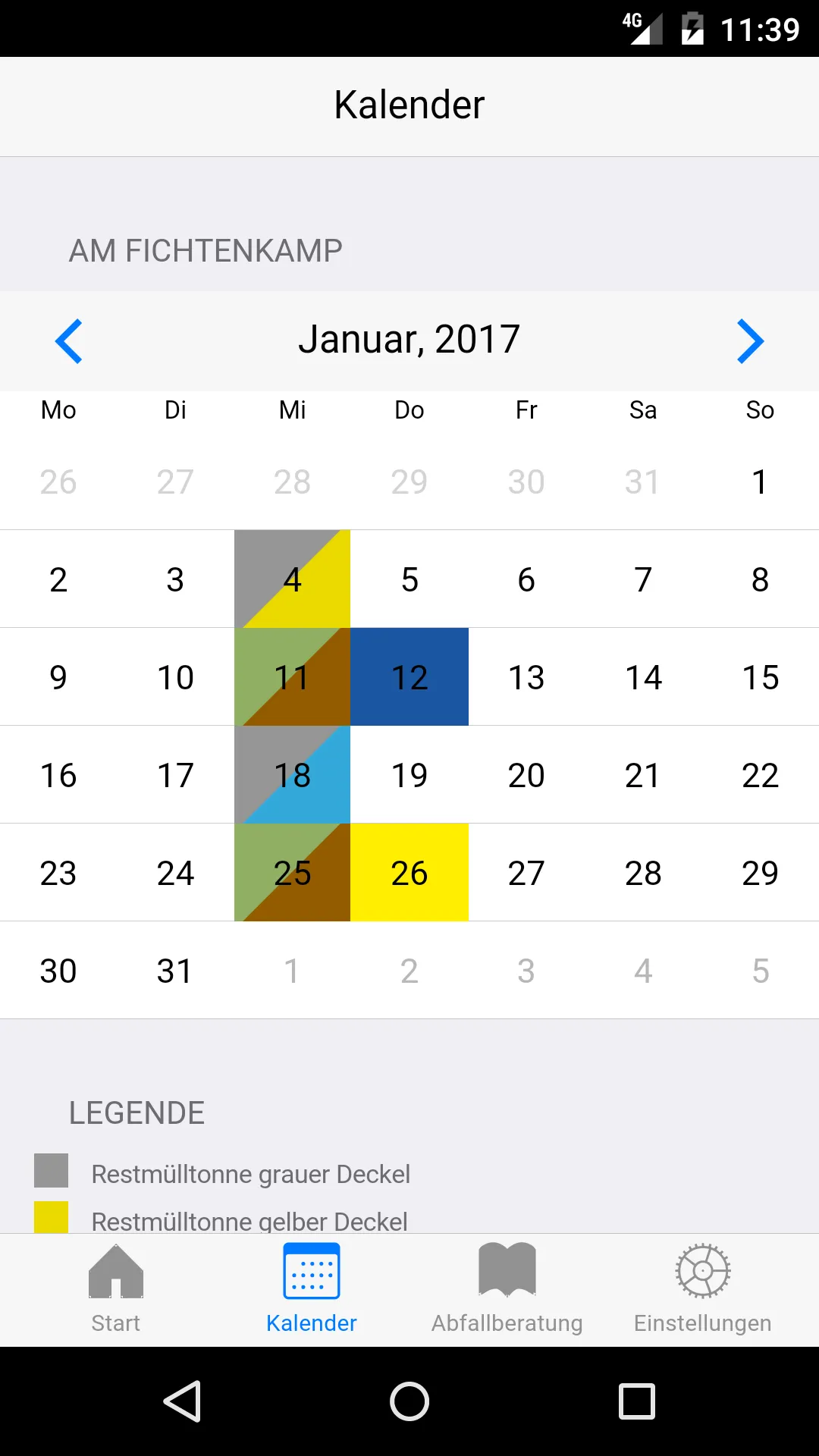 Müllwecker Bünde | Indus Appstore | Screenshot