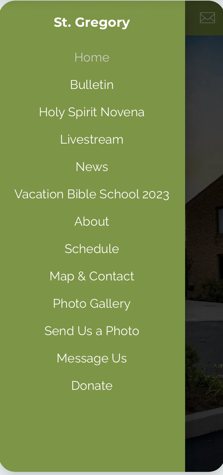 St. Gregory - Clarks Green, PA | Indus Appstore | Screenshot