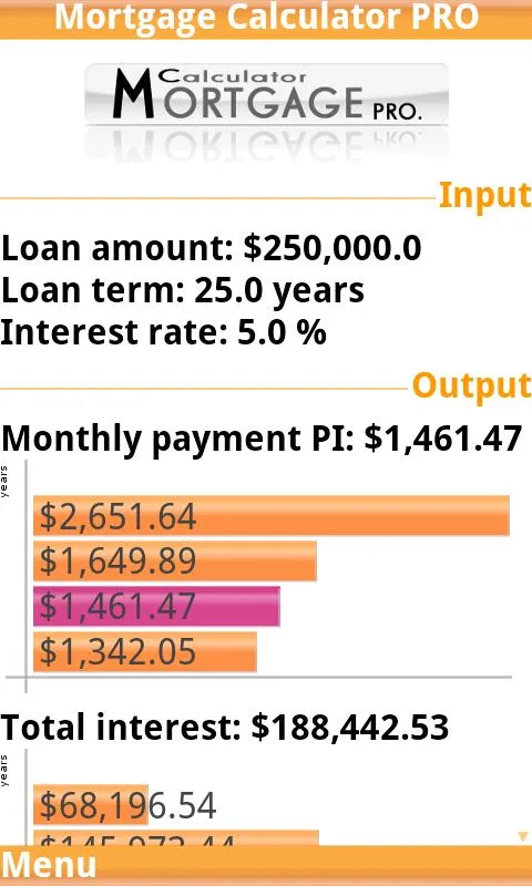 Mortgage Calculator PRO | Indus Appstore | Screenshot