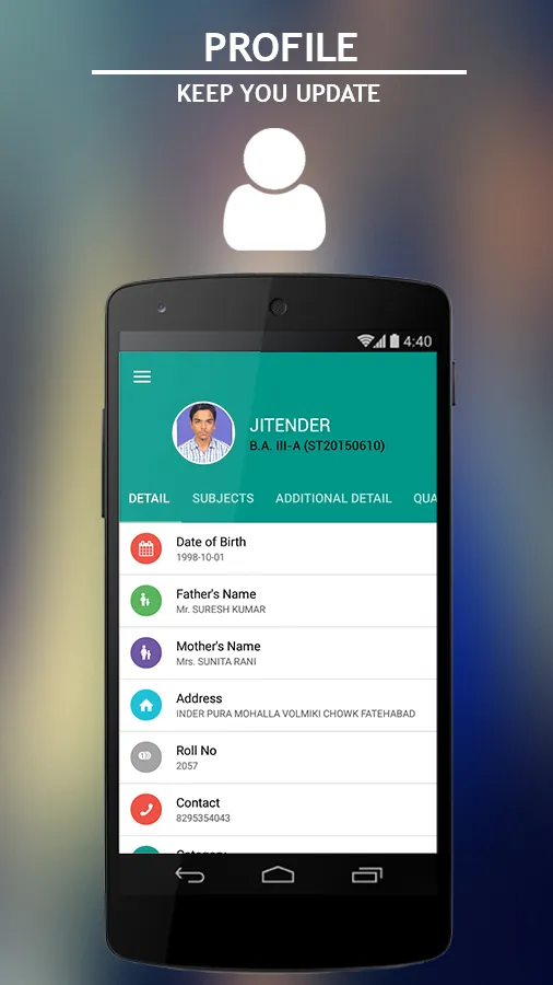 Manohar Memorial P.G. College  | Indus Appstore | Screenshot