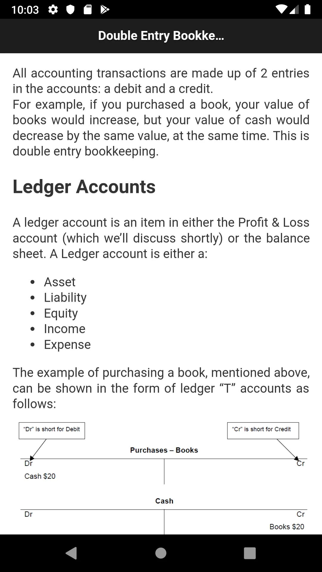 Accounting  Notes | Indus Appstore | Screenshot