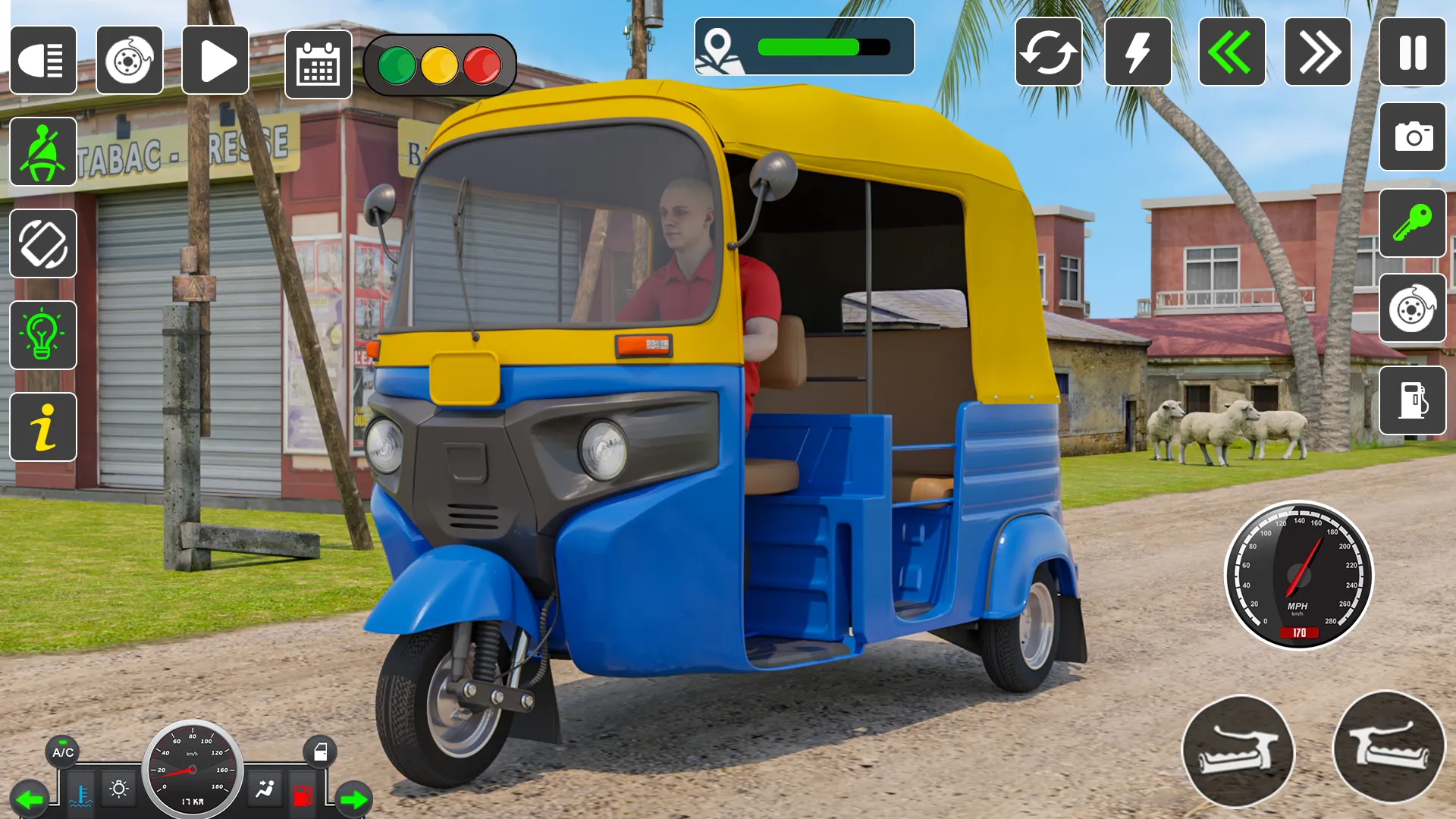 Tuk Tuk Auto Rickshaw Driver3d | Indus Appstore | Screenshot