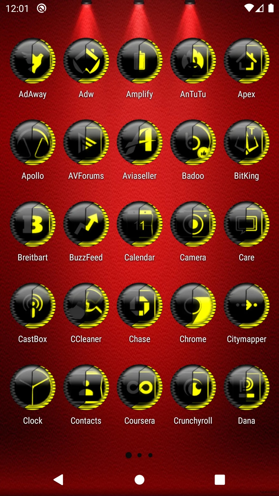 Yellow Icon Pack Style 8 | Indus Appstore | Screenshot