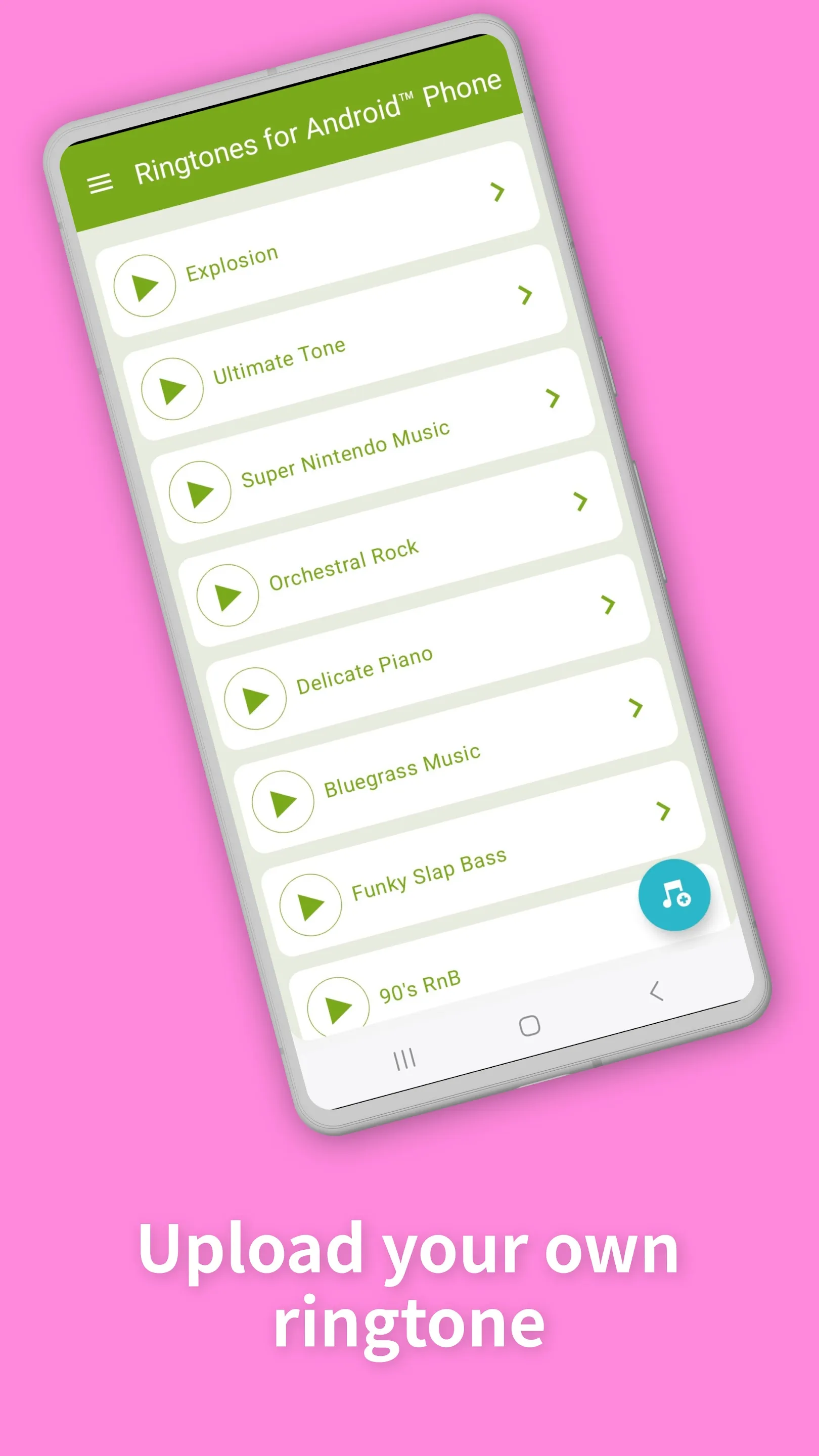 Ringtones for Android™ Phone | Indus Appstore | Screenshot