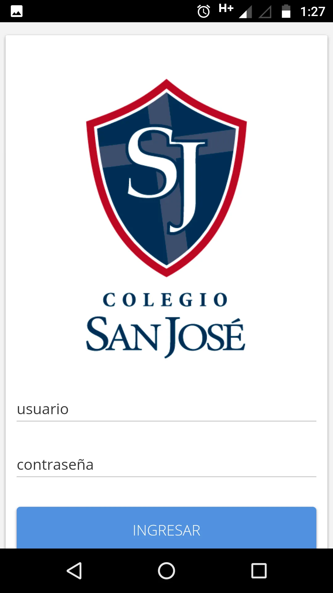 Colegio San José | Indus Appstore | Screenshot