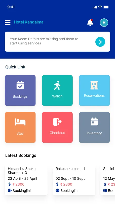 Bookingjini Host | Indus Appstore | Screenshot