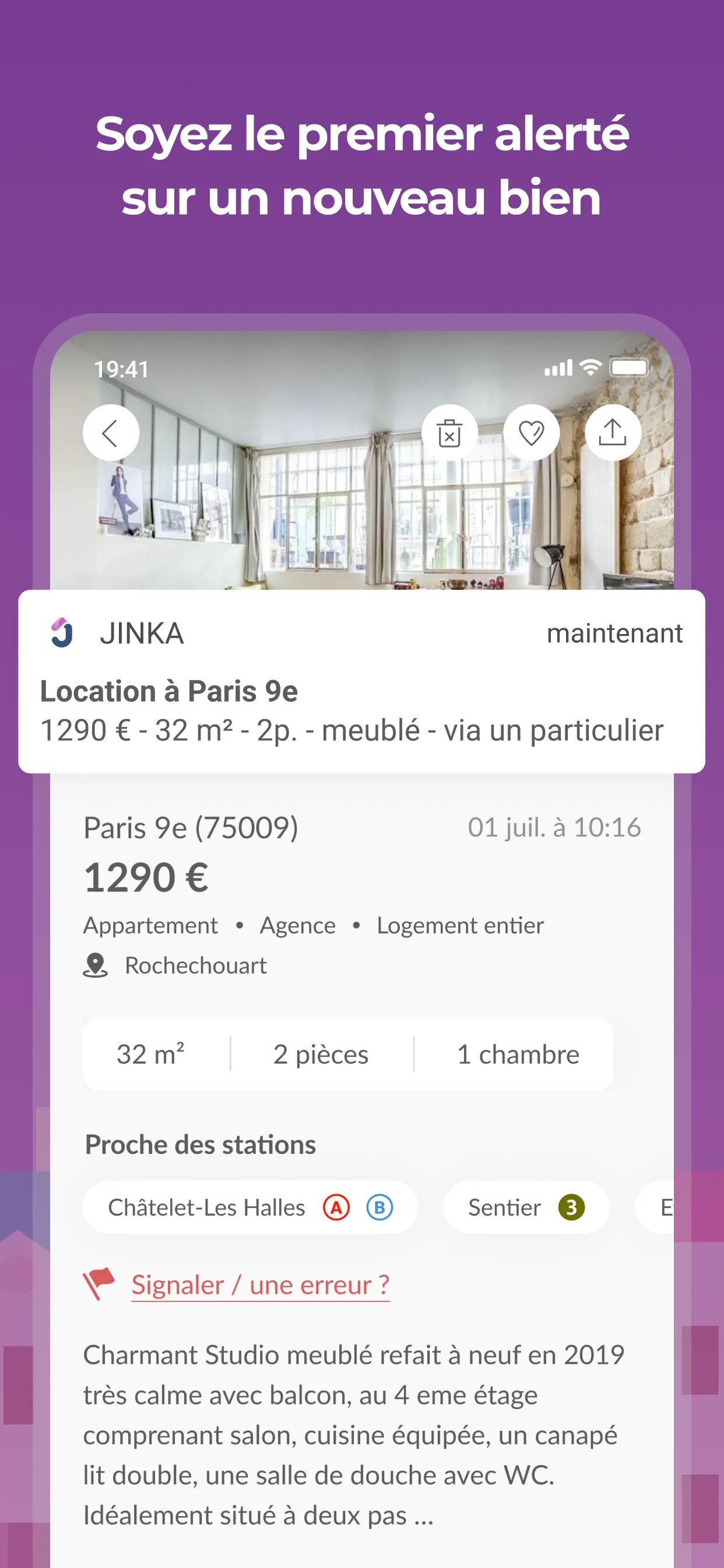 Jinka - Annonces immobilières | Indus Appstore | Screenshot