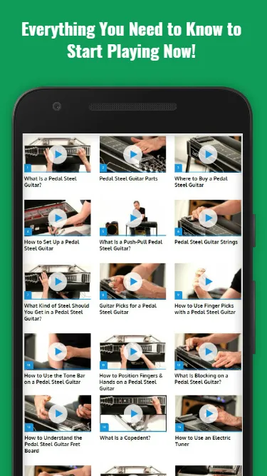 Pedal Steel Guitar Guide | Indus Appstore | Screenshot