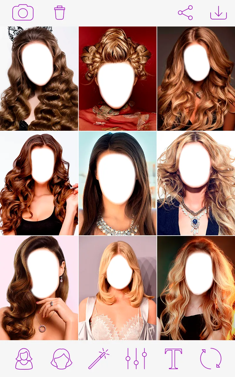 Virtual Hair Style Changer | Indus Appstore | Screenshot