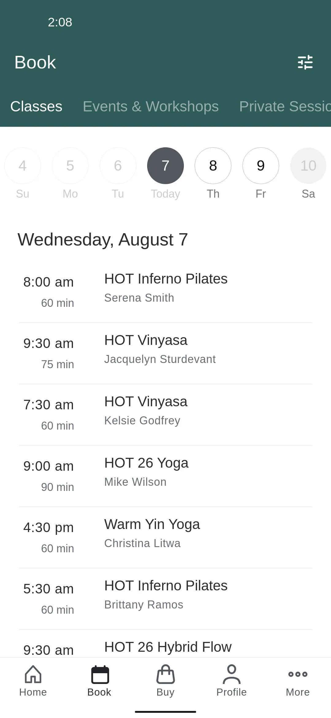 Hot Yoga Queensbury | Indus Appstore | Screenshot