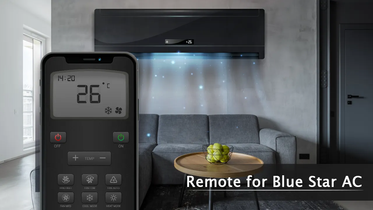 Remote for Blue Star AC | Indus Appstore | Screenshot