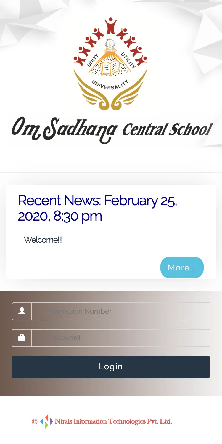 Om Sadhana Central School | Indus Appstore | Screenshot