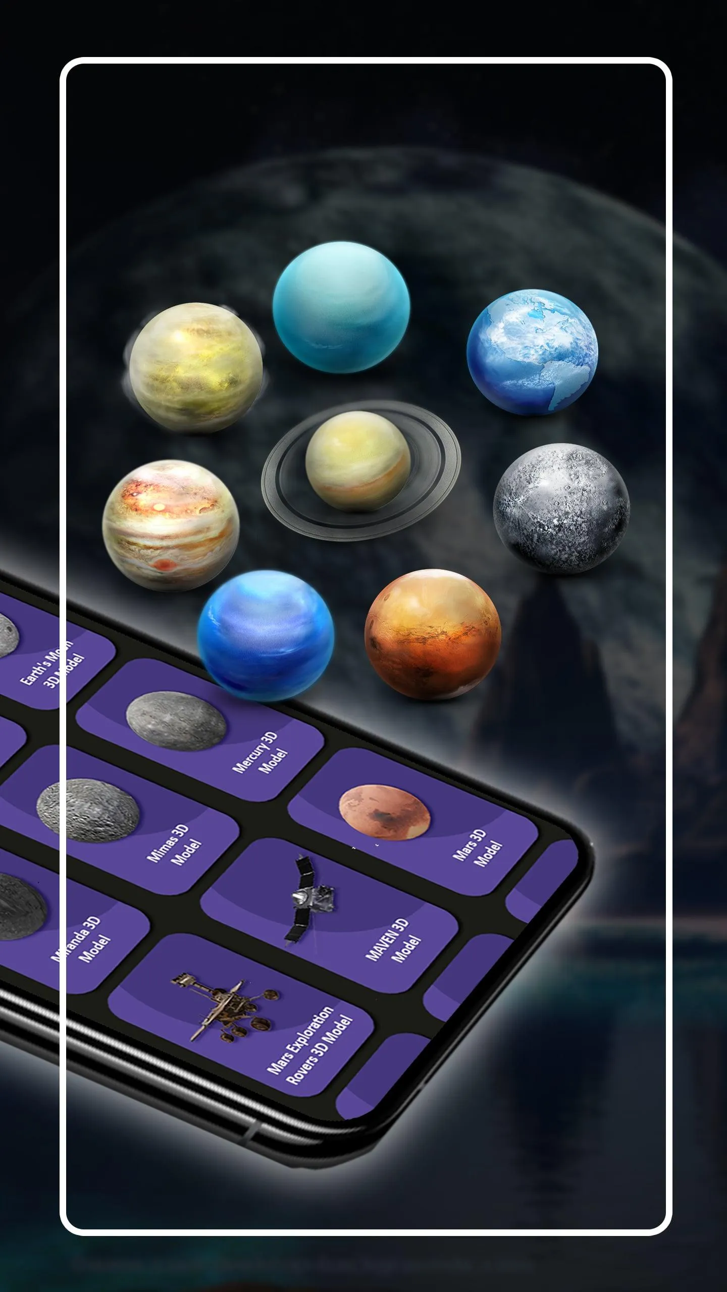 3D Solar System - Explore the  | Indus Appstore | Screenshot