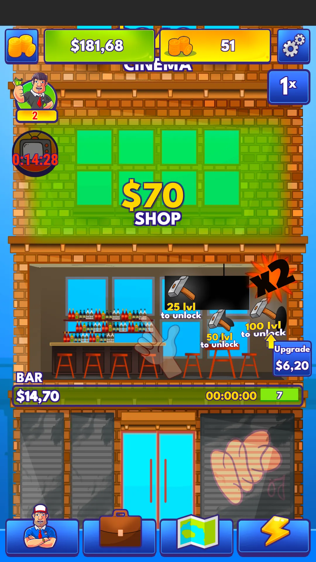 Big Money: Idle Clicker Game | Indus Appstore | Screenshot