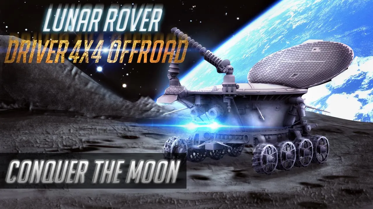 Driver Lunar Rover 4x4 Offroad | Indus Appstore | Screenshot