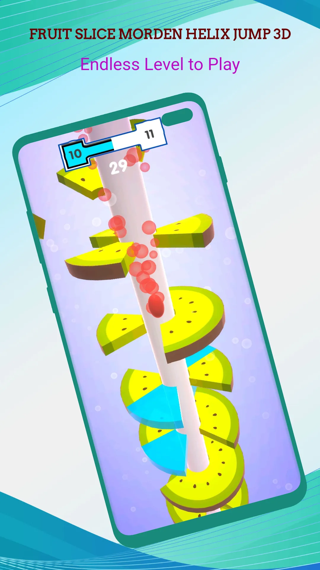 Fruit Slice Modern Helix Game | Indus Appstore | Screenshot